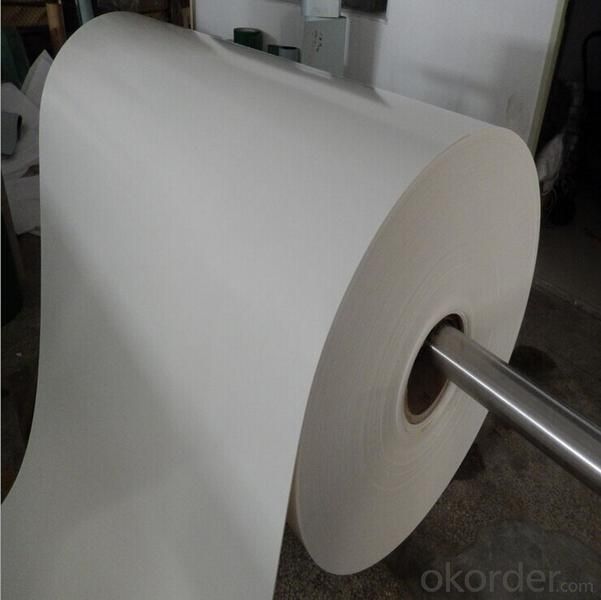 Both Side Fabric White Food PVC Conveyor Belt Thickness 1.8mm
