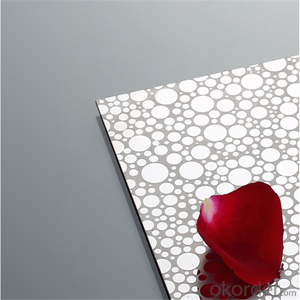 Stainless Steel Sheet with 321 grade embossed finish