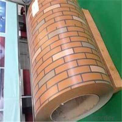Wood Pattern Printed Galvanized PPGL Steel Coil