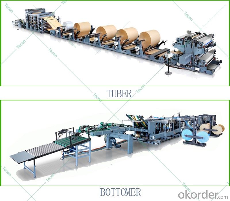 Automatic Multi-Layer Bottom-Pasted Paper Bag Making Machine