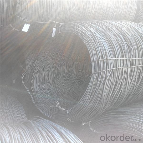 Hot rolled steel wire rod in coils low carbon