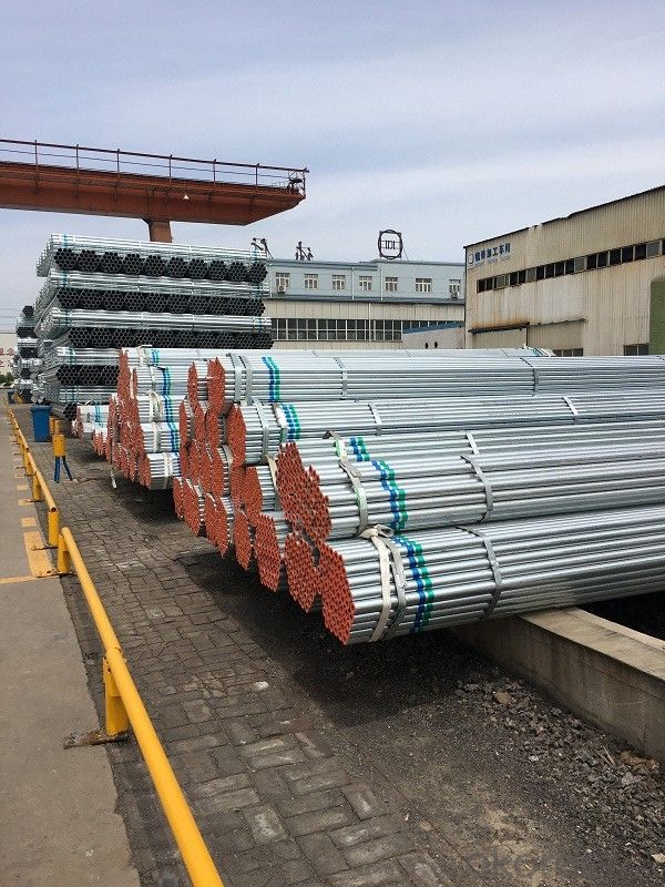 Galvanized welded steel pipe for engineering science and technology