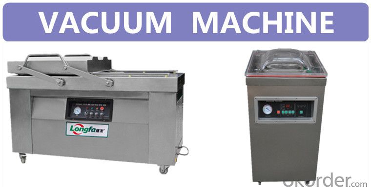 Double chamber automatic vacuum sealing packing machine