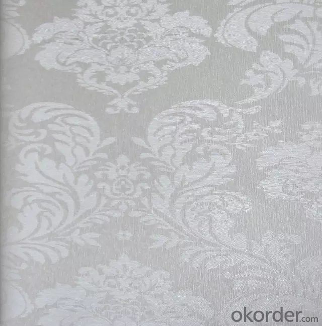 Silk 3D PVC Wallpaper For Walls Made In China
