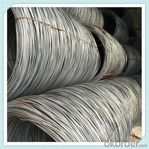 HRB400 steel wire rod hot rolled in good quality