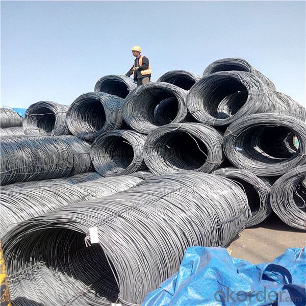 SAE1008 low carbon steel wire rod different diameter