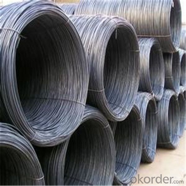 Hot dip steel wire rod in different grade and size