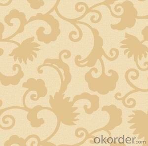 Beautiful 3D PVC Wallpaper with best selling For Decoration