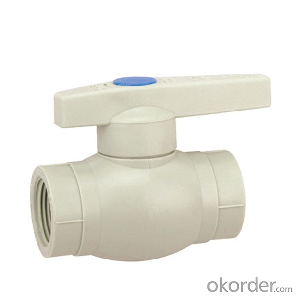 PP-R plastic ball valve with female threaded(cold water)