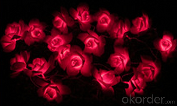 Beautiful Rose Shape Solar Flower Light Good Quality Solar Garden Light