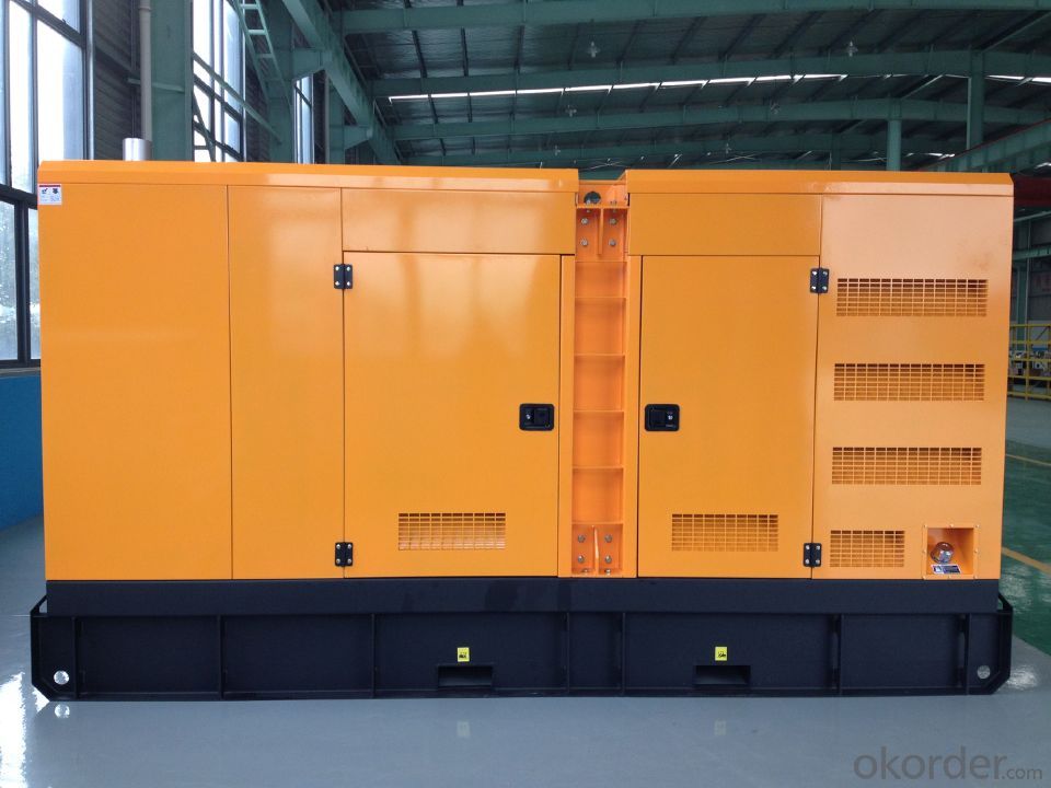 250kva/200kw cummins soundproof generator with CE approved