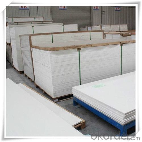 12mm white advertising materials/low density PVC Sheets