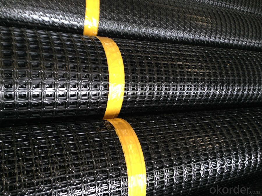 PP Biaxial Geogrid for road reinforcement
