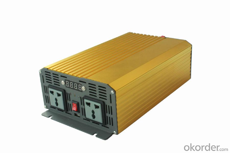 3000W Pure Sine Wave DC to AC Power Inverter with Charger