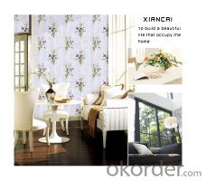Vinyl Design Wallpaper With Best Selling For Home Decoration