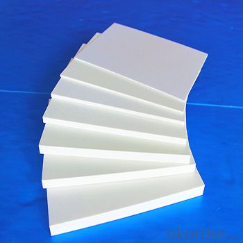 2016 hot sale white waterproof plastic pvc foam board for furniture and construction