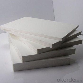 high density white 18mm PVC foam board for furniture use