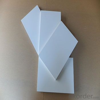 1220X2440MM White WPC / PVC Foam Board with High Surface Density