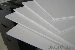 White PVC Foam Board for construction with good price