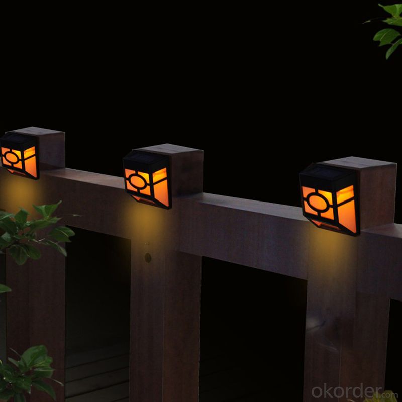 Special Designed Led Solar Fence Light Outdoor Garden Fence Lamp