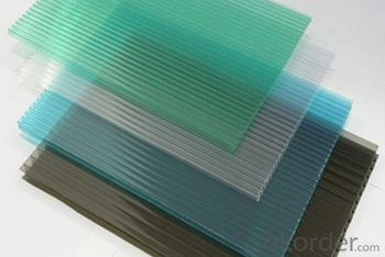 Polycarbonate Hollow Sheet Unbreakable Material for Glazing Widows