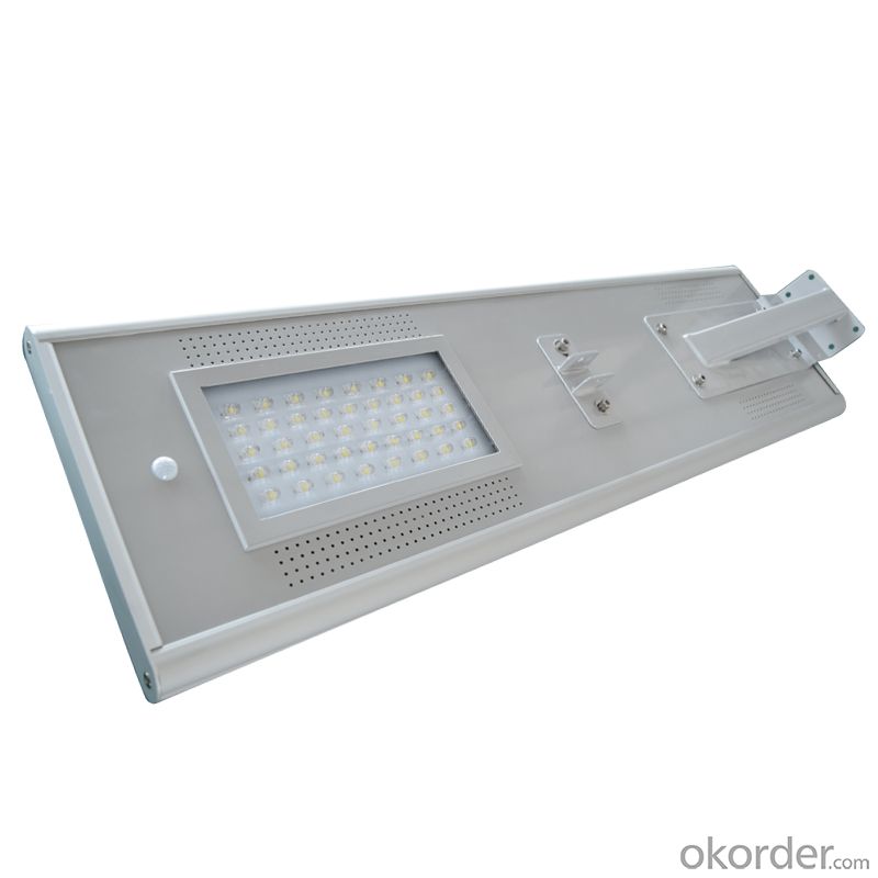 UL Listed Outdoor 40W Solar LED Street Light Factory Direct