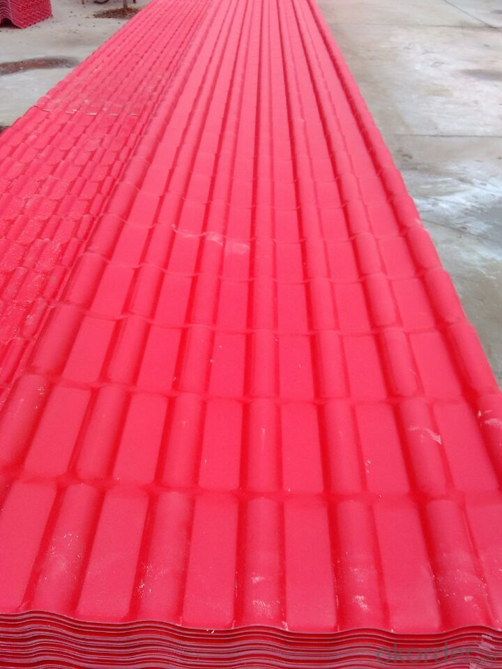 Environmental protection synthetic resin tile stability