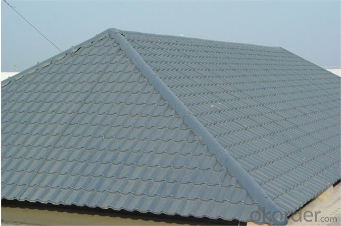 Environmental protection synthetic resin tile self-cleaning performance
