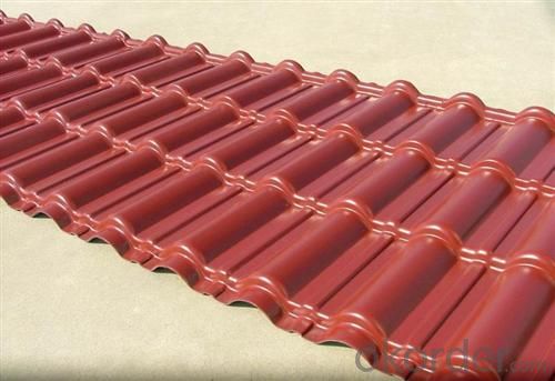 Environmental protection synthetic resin tile anti load performance
