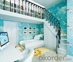 Vinyl Wallpaper  for Children's Bedrooms Decoration