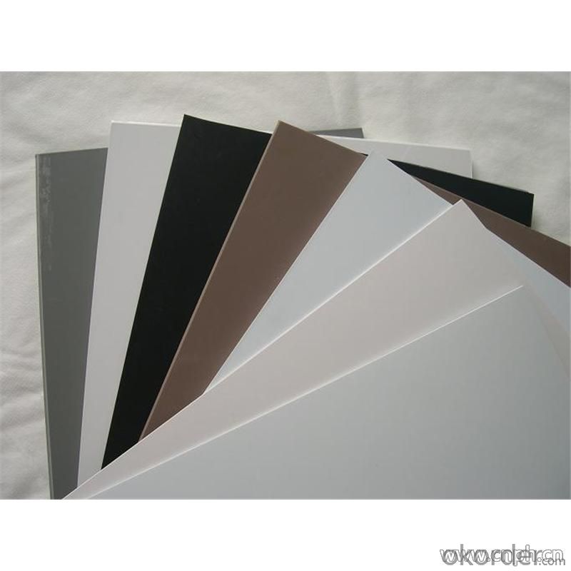 Solid PVC foam board thin plastic sheet in China real-time quotes