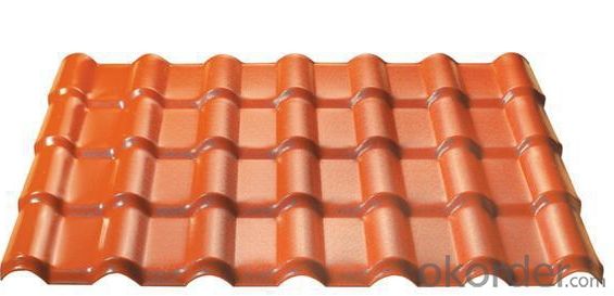 Synthetic Resin Tile Impact Resistance Low Temperature-China