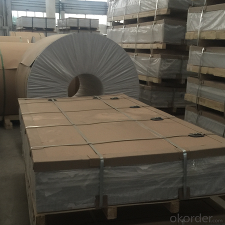 Mill Finished Aluminium Sheet For Decoration Material Production With PVC Film