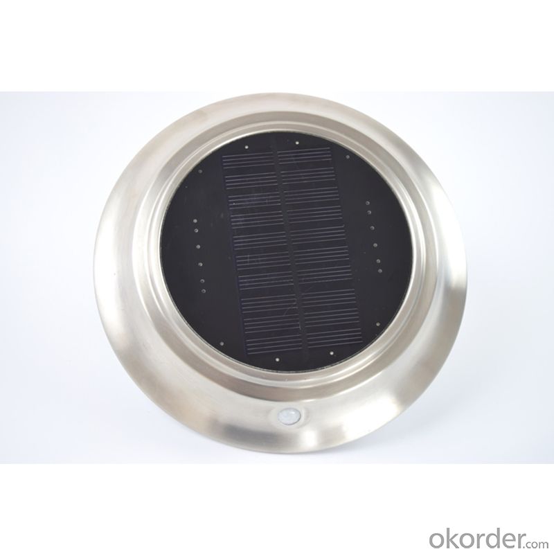 UL Listed Solar Wall Light with PIR Motion Sensor for Indoor and Outdoor Decoration