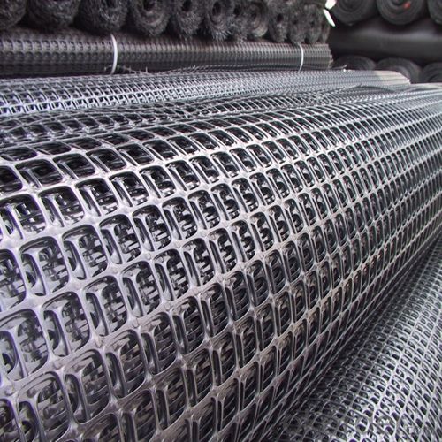 Biaxial Polypropylene  Geogrid with High Tensile Strength in Civil Engineering Construction