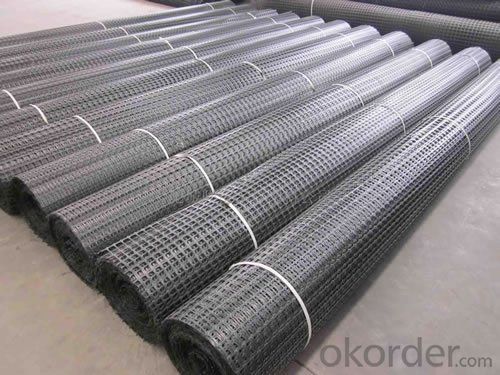 PP Plastic Polypropylene Geogrid Biaxial  in Civil Engineering Construction Made in China