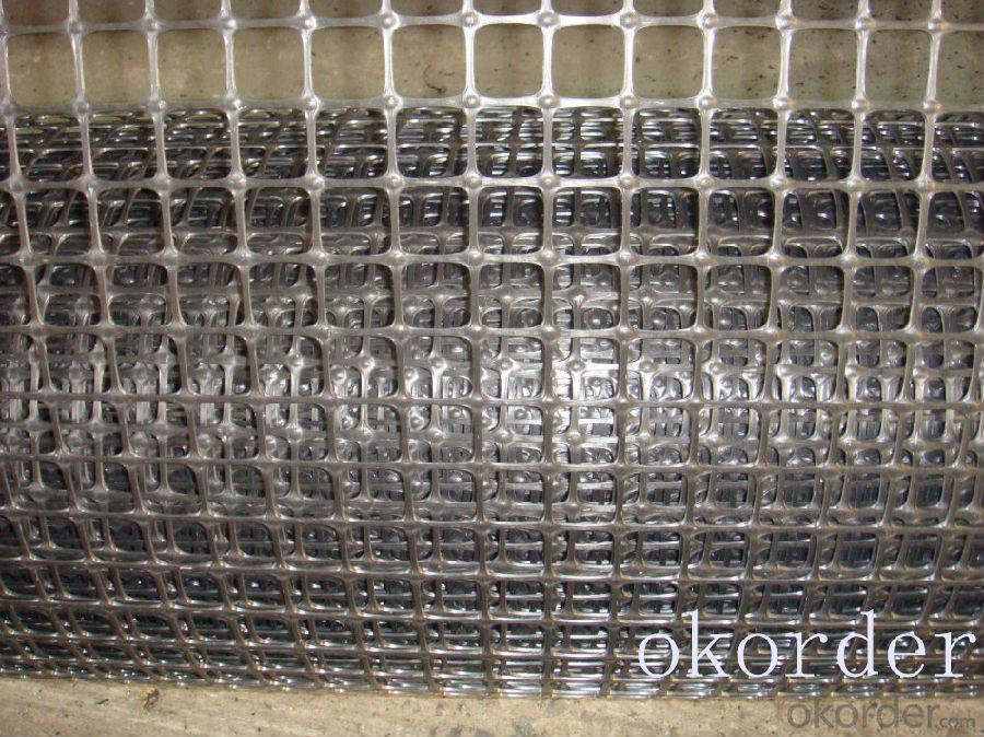 Steel Plastic Geogrids of Civil Engineering Products in Road Construction