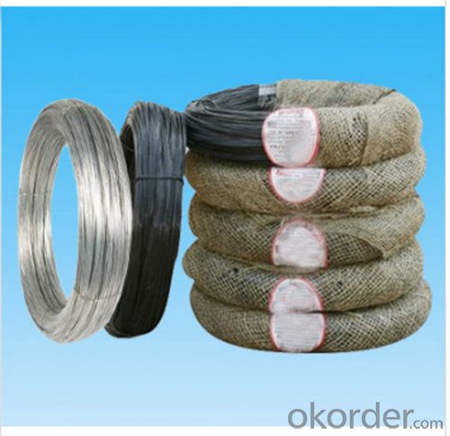 Black Round Wire for Binding Rebar Tie Wire