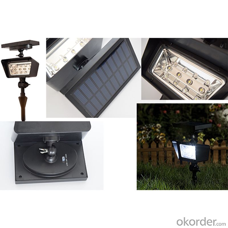UL Listed Solar Spot Light with Cheap Price and High Quality