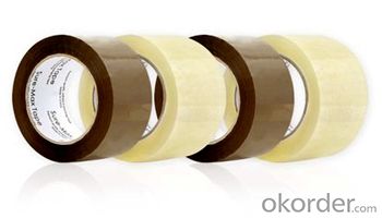 single sided hot melt rubber adhesive masking tape