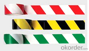 PVC adhesive tape  reflective barrier  for warning