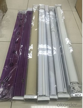 Colorful Aluminum Chain Hanging Vertical Window Blind