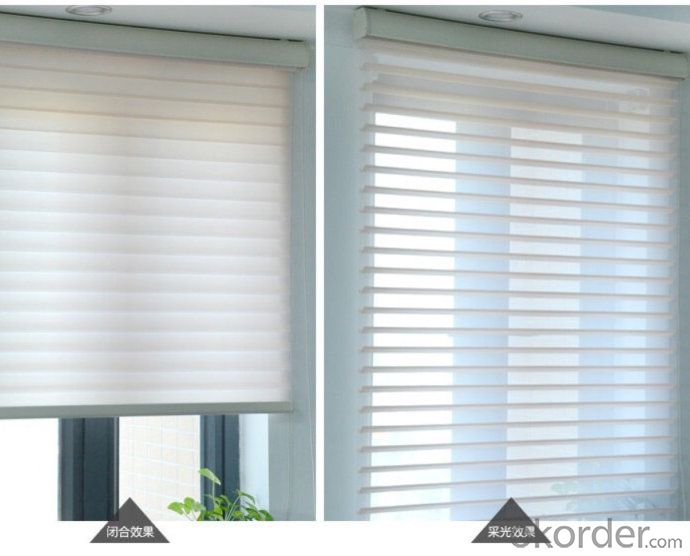 Natural Printed Window Bamboo Curtain Wood Blinds