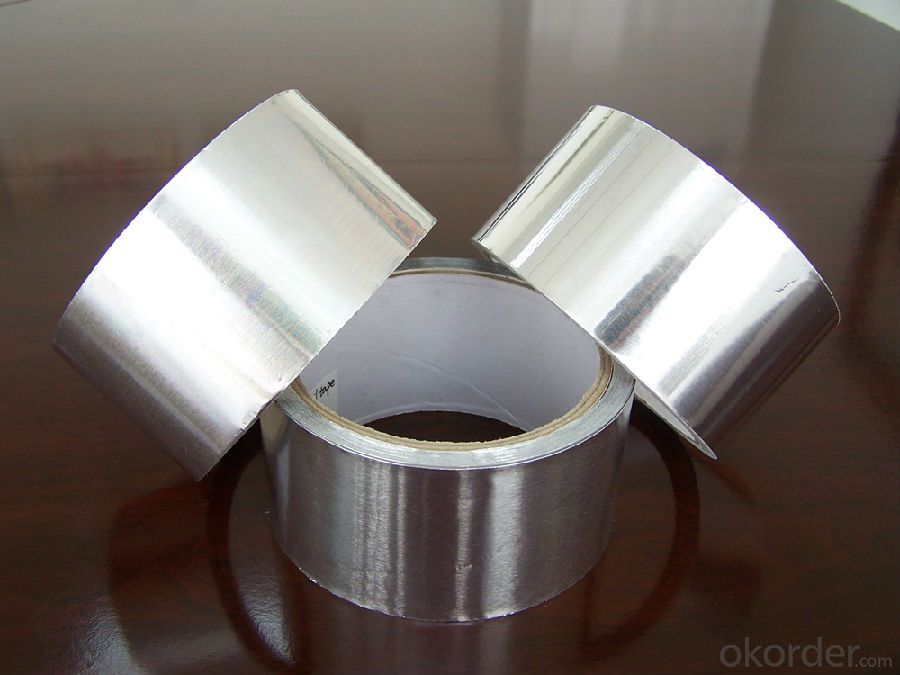Aluminum Foil Tape  Pressure Sensitive Silver