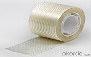 Self sealing fiberglass mesh tape for  Carton Sealing