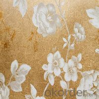 Natural Material Wallpaper Heat Resistant For Sale