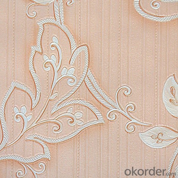 European Wallpaper with Classical Style Uses Full-bodied Coloring