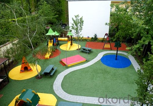Environmental Friendly Artificial Grass for Kindergarten