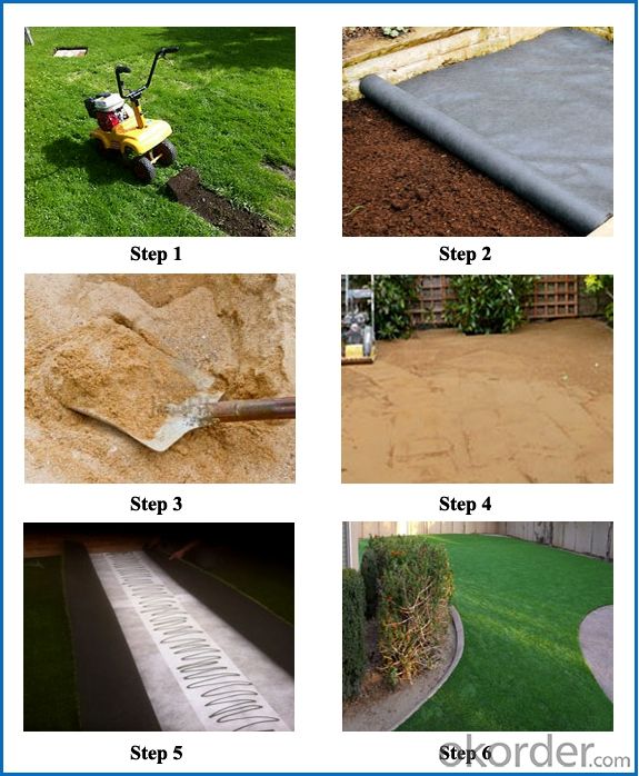 Healthy and Easy Installation Landscaping Grass