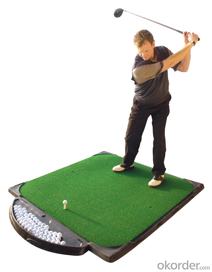 Plastic Mat Sports Flooring Golf Artificial Grass